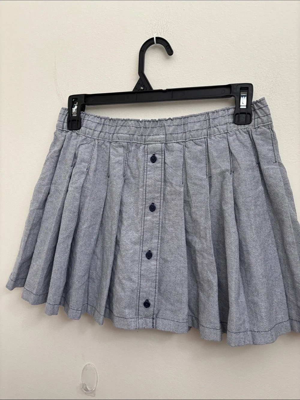 Offline by Aerie Pleated Women's Athletic Skirt in Light Heather Gray